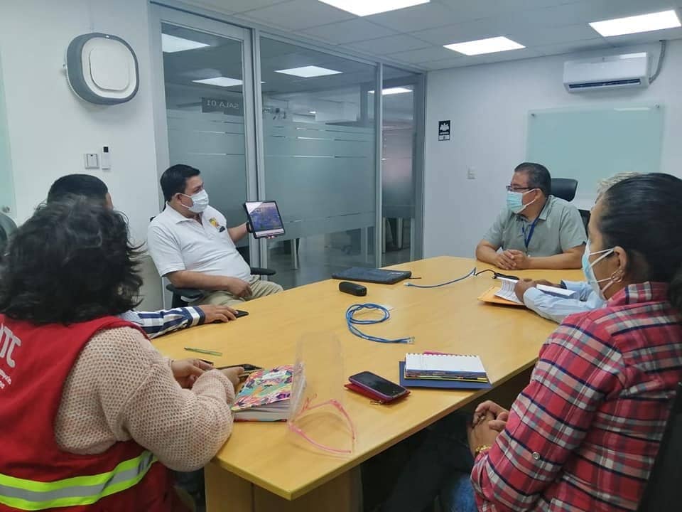 Darwin García Marchena exponiendo plan de digitalización de trámites municipales